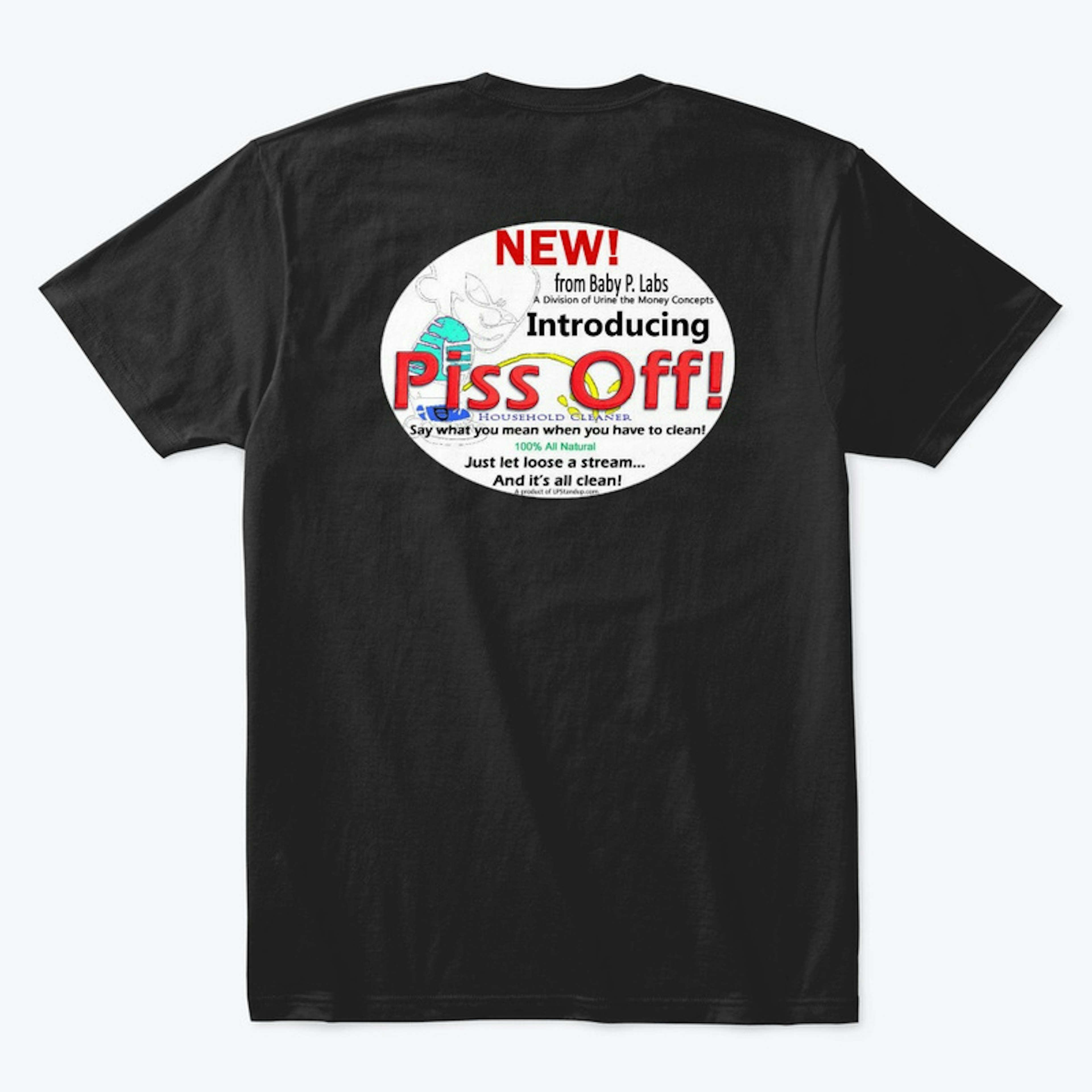 Stand-Up Comic LP's "Piss-Off!" T-shirt